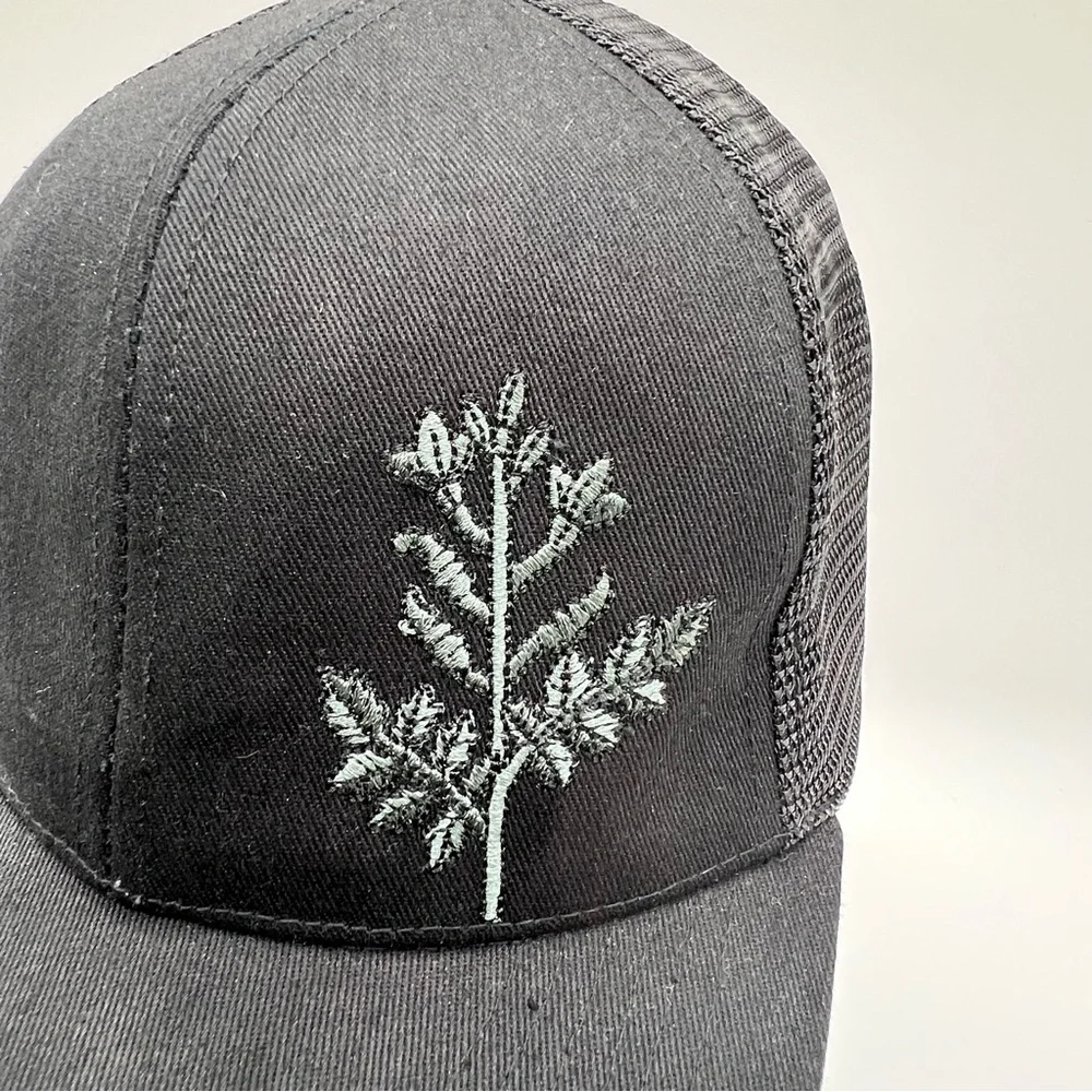 BottleRock Napa Valley Official Black Mesh Trucker Hat Snapback